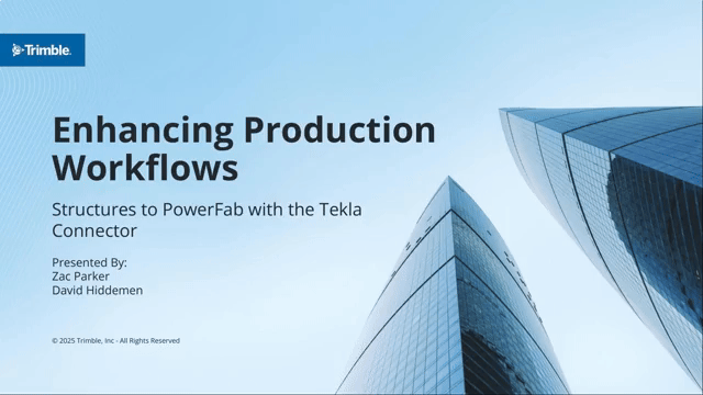 Tekla Connector Workflow