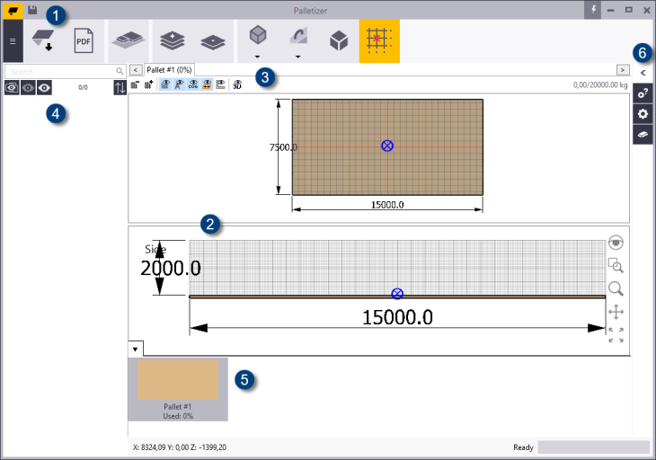 Palletizer | Trimble User Assistance