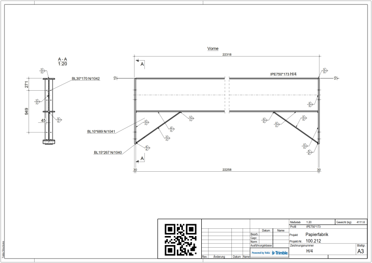 Assembly QR Zeichnung