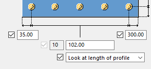 look at length of profile