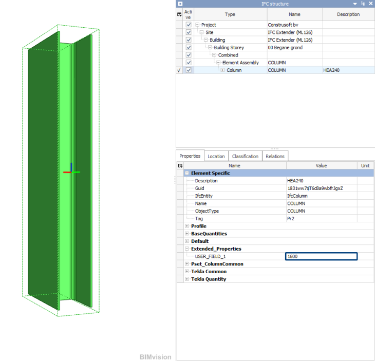 IFC Extender (ML126)_Tabblad Exporteer resultaten formules_IFC