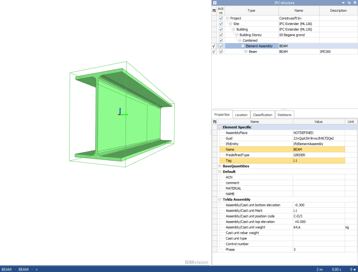 IFC Extender (ML126)_Tabblad IFC eigenschap_Reguliere IFC_Merk (EN)