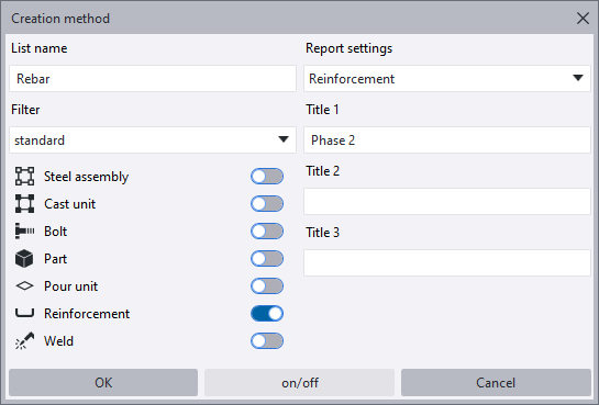 List Manager List Creation