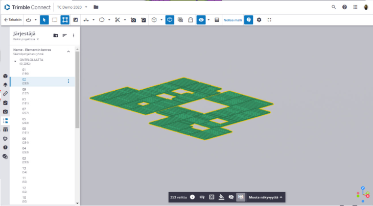 Organizer group to View 2
