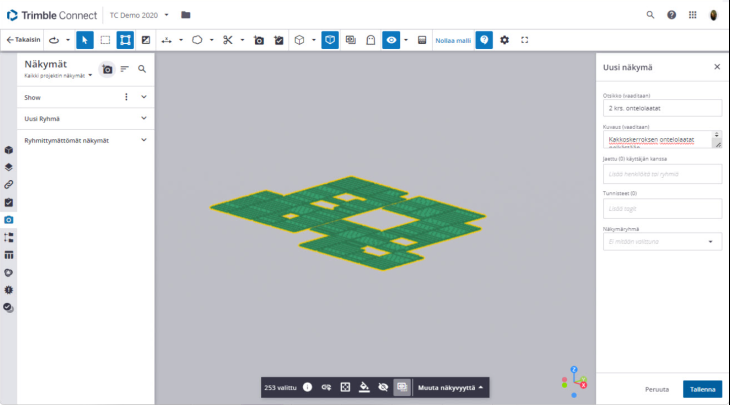 Organizer group to View 3