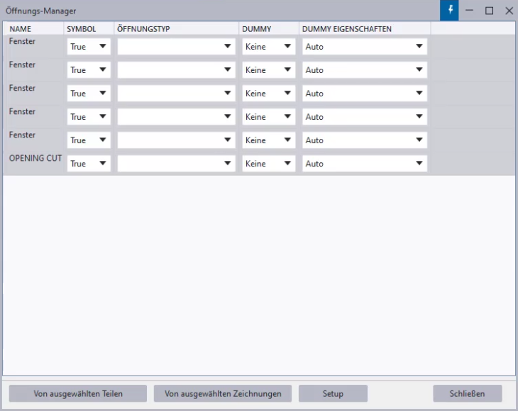 UI Opening Symbol Manager