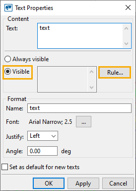 VisibilityRule