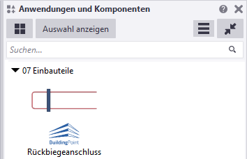Application and Component-sidepane RebarEndConnection