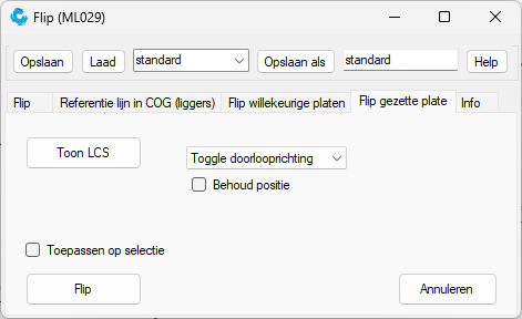 tab flip bent plates