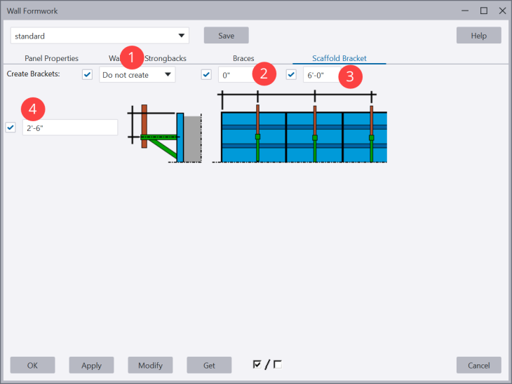 steel-ply wall formwork plugin ui 4
