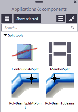 Split Tools | Trimble User Assistance