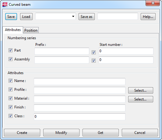 Curved beam | Tekla User Assistance