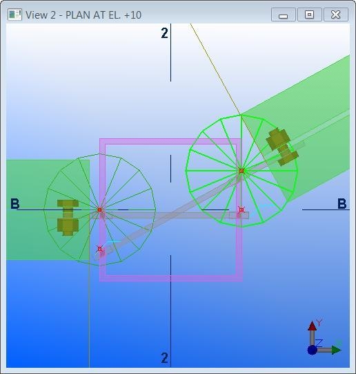 Bent Through/Shear Plate Tekla User Assistance