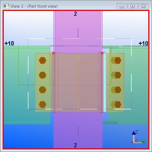 Bent Through/Shear Plate Tekla User Assistance
