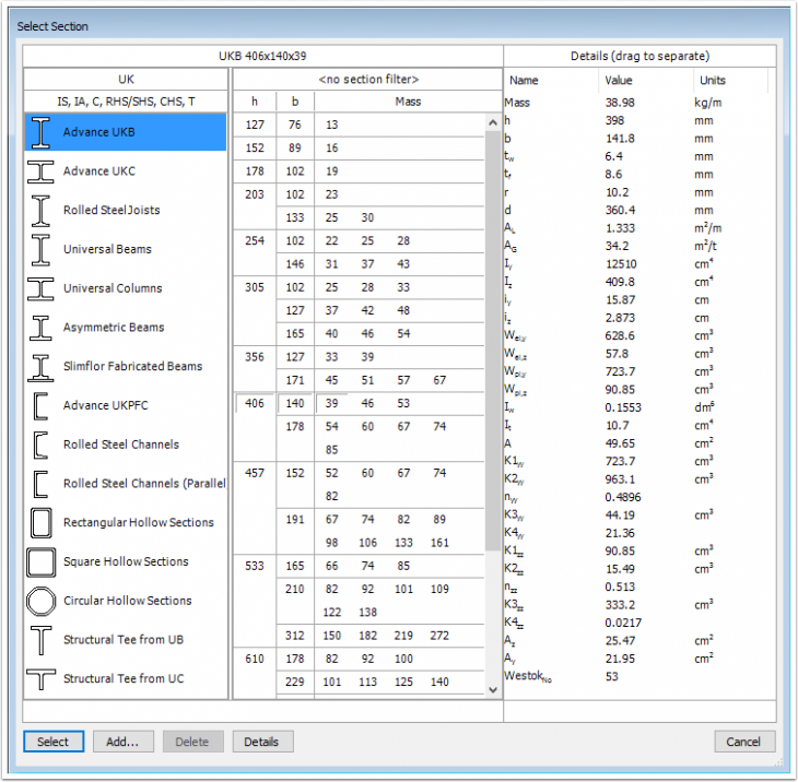 Section is not compatible with currently selected Head Code