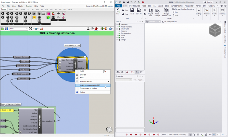 Grasshopper - Tekla Structural Designer Live Link (GH-TSD) | Tekla User ...