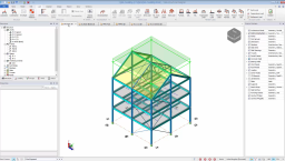 Applying loads to a steel model