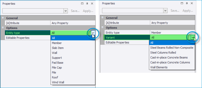 New Review Any Property Feature | Tekla User Assistance