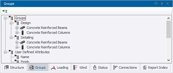 Groups window | Trimble User Assistance
