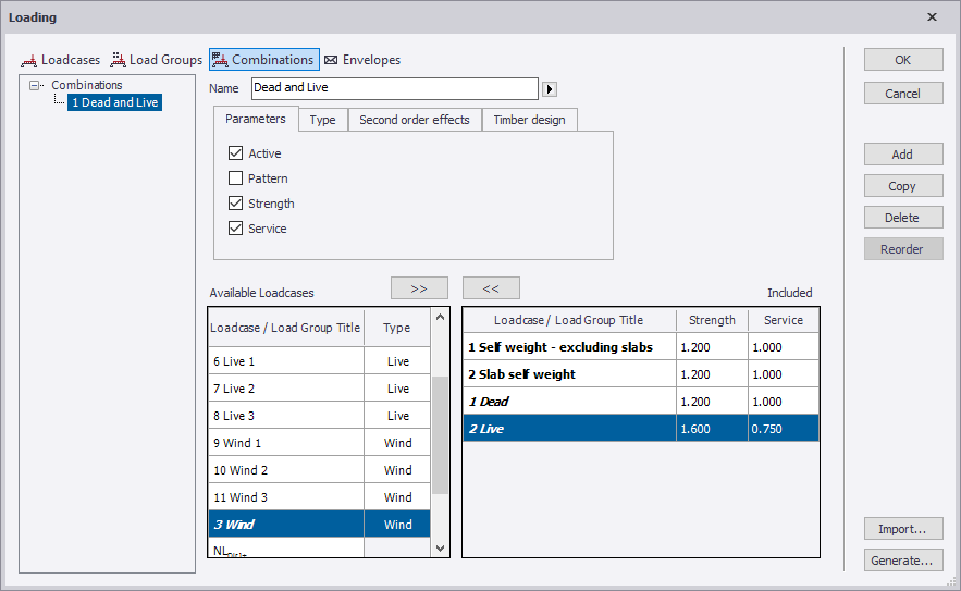 Create load groups | Trimble User Assistance