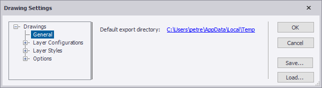 Drawing Settings dialog box | Trimble User Assistance