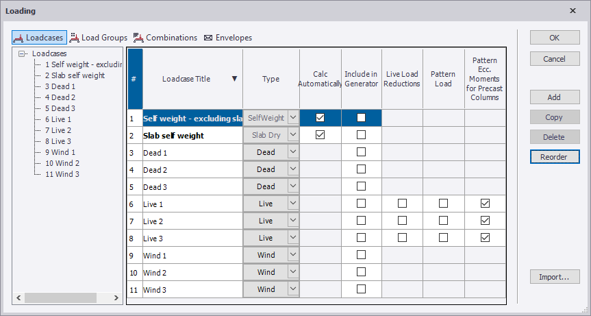 Create load groups | Trimble User Assistance