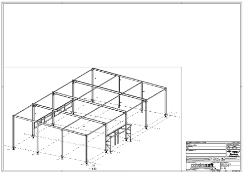 Create a drawing view of an entire model view | Tekla User Assistance