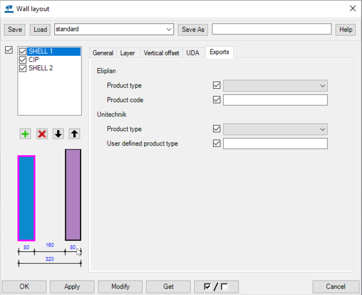 Wall layout tools | Tekla User Assistance