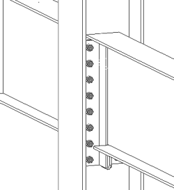 Two sided clip angle (143) | Tekla User Assistance