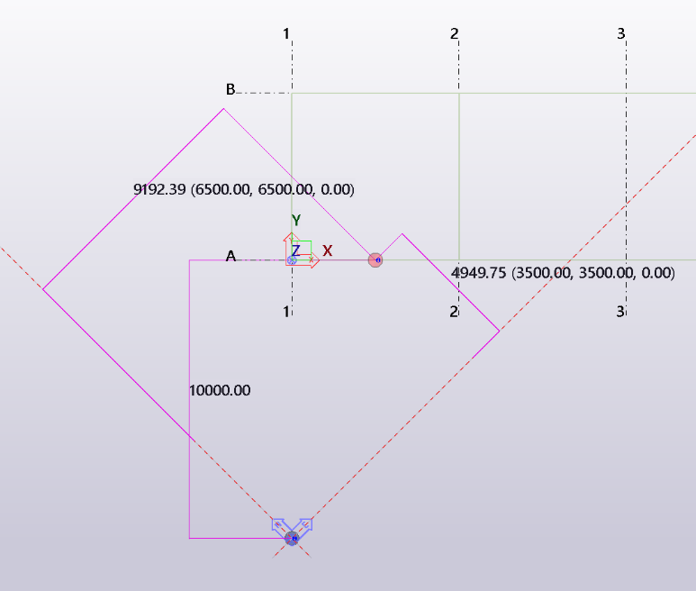 Example: Base point use in Layout manager | Trimble User Assistance