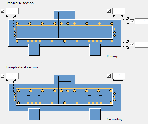 Rectangular Pil Cap Pile cap reinforcement (76) | Trimble User Assistance