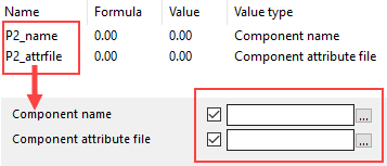 Variable properties in custom components | Trimble User Assistance