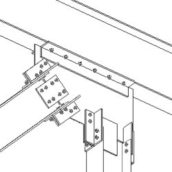 Uniones de arriostramiento | Tekla User Assistance