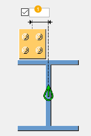 Butée Structure Butée (1011) | Trimble User Assistance
