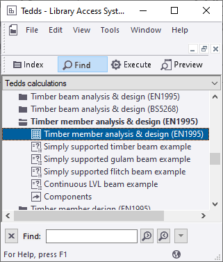 Using library calculations in Tedds for Word (Eurocode design example ...